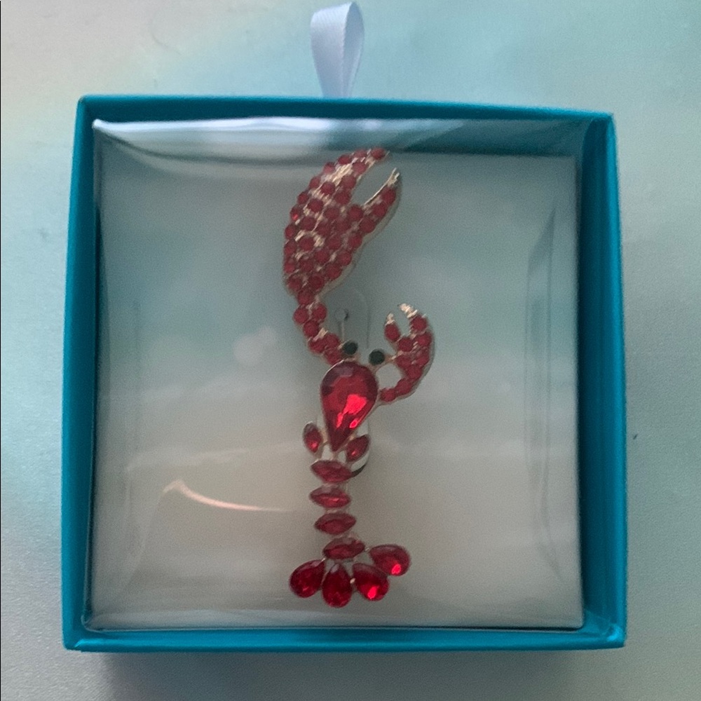 Red Lobster Brooch